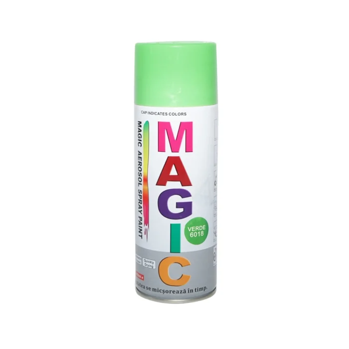 Spray vopsea Magic verde 6018 450 ml SKU00152-6