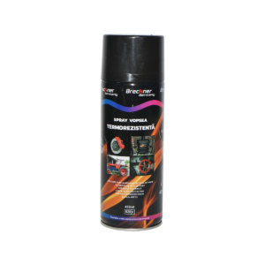 Spray vopsea acrilic termorezistent la 400 grade negru 450ml Breckner Germany