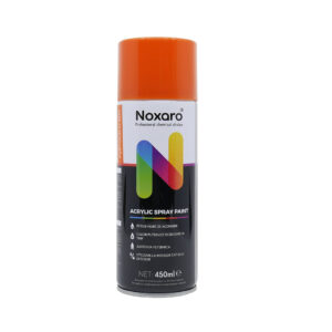Spray color acrilic uscare rapida Noxaro Portocaliu 2004  0.45 L