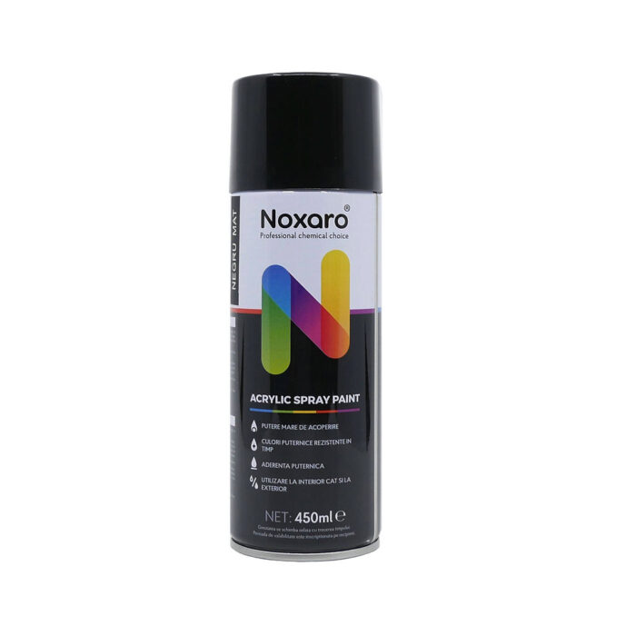 Vopsea spray negru mat