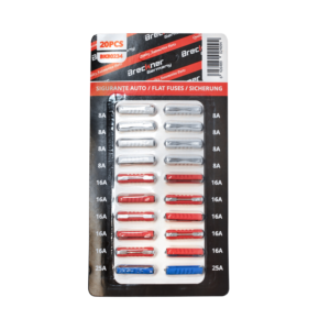 Sigurante auto cilindrice bachelita set 20 buc 8x8A, 10x16A, 2x25A Breckner Germany